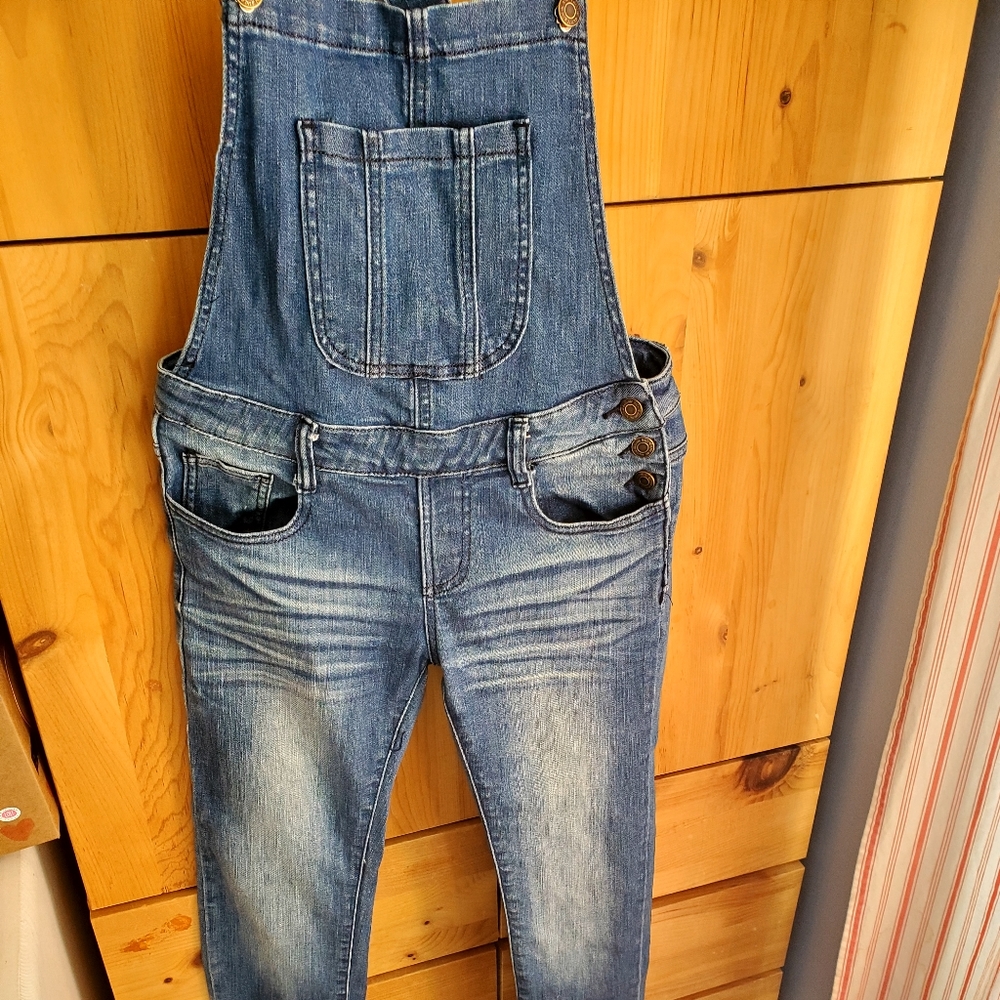 Machine Brand Womens Denim Dungarees size 29